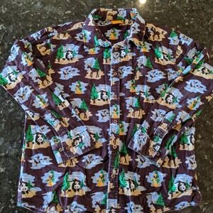 Vintage Long Sleeve Button Up